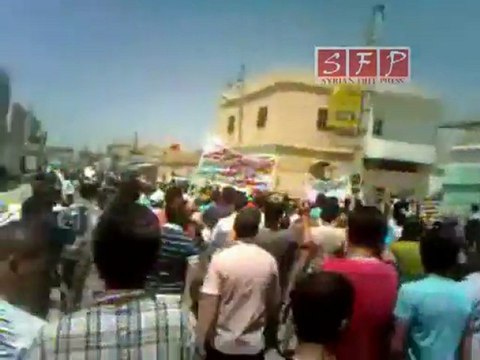 درعا خربة غزال - جمعة صمتكم يقتلنا 29-7-2011