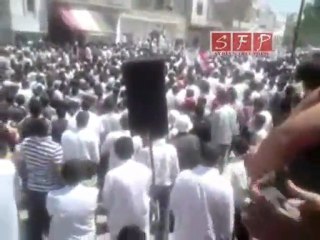 جمعة الله معنا حمص دير بعلبة مظاهرات 5-8-2011