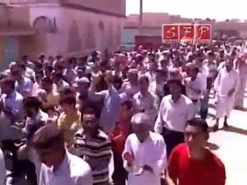 ادلب - تفتناز مظاهرة جمعة الله معنا 5-8-2011