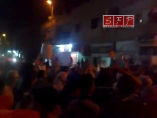 تدمر مظاهرات مسائية - ياشباب حلب 5-8-2011