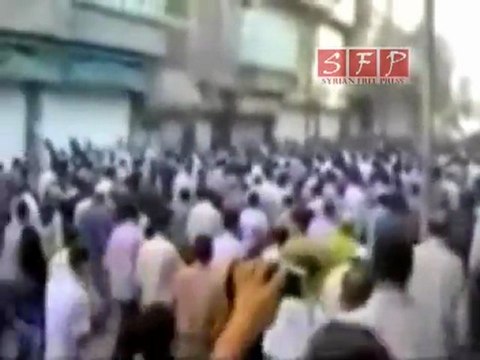 ريف دمشق _ عربين _ تشييع الشهيد محمد رسلان 9-8-2011