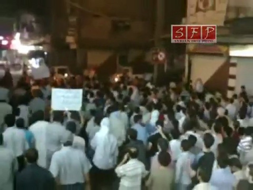 فري برس | مظاهرات دوما 16-8-2011