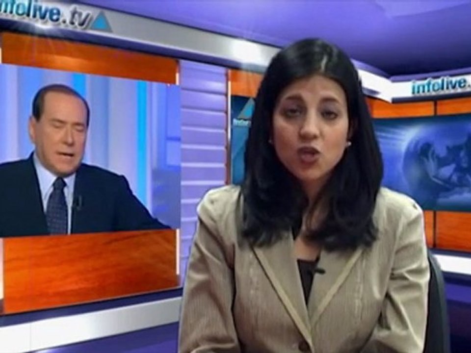 Berlusconi rejects unilateral solutions in Mideast