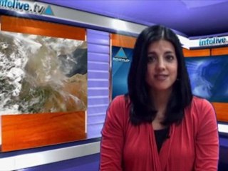 From ash to rain, weird weather across country