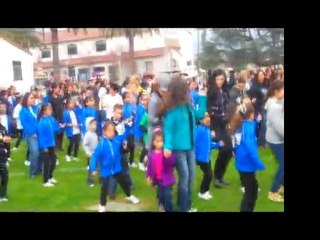HANDS ACROSS AZUSA FLASH MOB