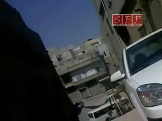 فري برس   حماة   حي الجراجمة كلاب مسعورة في حي الجراجمة 2 9 2011