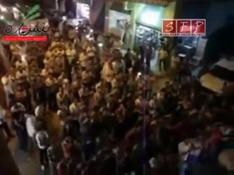 فري برس مظاهرة مسائية لأبطال إدلب بنش 3 9 2011