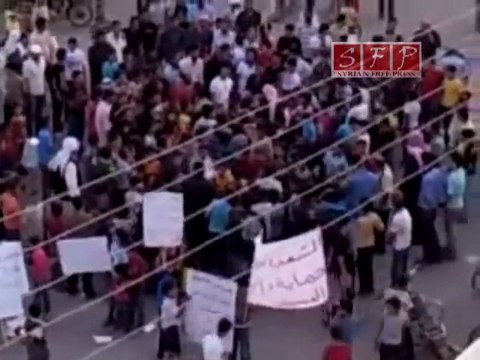 فري برس حوران المسيفرة مظاهرة بعد صلاة العصر في 6 9 2011