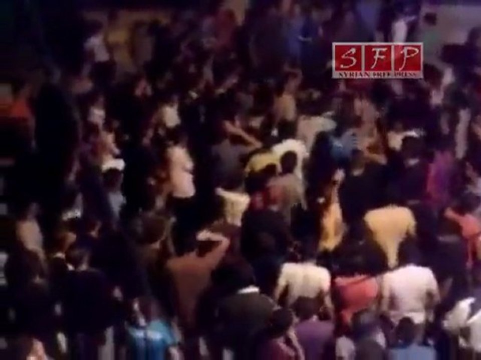 فري برس   حوران  خربة غزالة  مظاهرة مسائية حاشدة في 6 9 2011