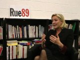 Marine Le Pen face aux riverains (25/01/2012) - La liberté sur Internet