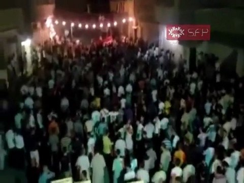 فري برس حمص الخالدية مظاهرة مسائية جمعة الحماية الدولية 9 9 2011