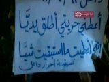 فري برس   حوران داعل مظاهرة مسائية نصرة لحمص 11 9 2011