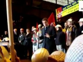 Sarkozy voeux aux personnels de permanence à la Saint-Sylvestre