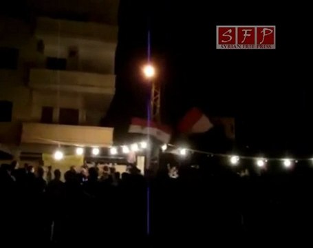 فري برس حمص مسائية الإنشاءات أغنية ارحل ارحل بشار 11 9 2011