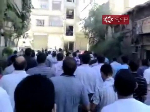 فري برس ريف دمشق سقبا جمعة ماضون حتى اسقاط النظام 16 9 2011