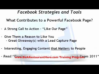 What Contributes to a Powrful Facebook Page