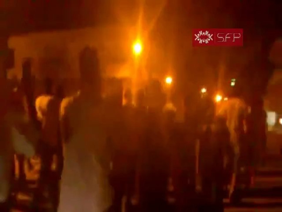 فري برس   حماة كفرنبودة مسائية رغم الحصار والاقتحام  وحرية للابد غصبا عنك يا اسد 16 9 2011