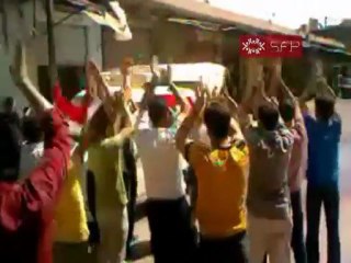 فري برس   حماة طلاب حماة يرفضون الدخول للمدارس الاسدية 18 9 2011