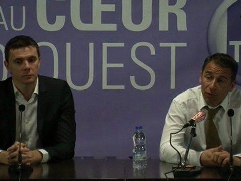 Conférence de presse d'Olivier Sadran : Pas jaloux du Stade Toulousain