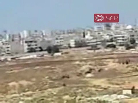 فري برس حمص قصف بابا عمرو في حمص بالرشاشات الثقيلة 21 9 2011