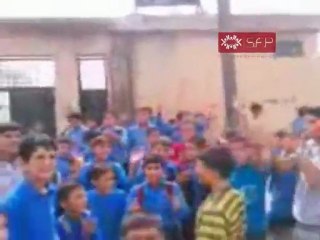 فري برس   القصيرعرس جزء من شهداء مجزرة العاصي 28 9 2011