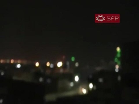 فري برس حماه طريق حلب اصوات اطلاق الرصاص 29 9 2011