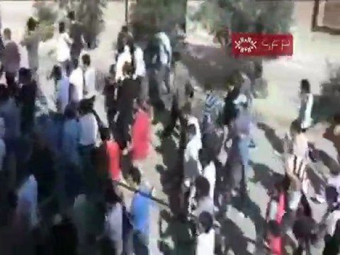 فري برس حمص باب عمرو تشييع الشهيد رامي الفاخوري1 10 2011