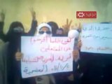 فري برس   معضمية الشام إعتصام الحرائر للمظالبة بالمعتقلين ولما تتعرض له المدينة من وحشية النظام02 10 2011
