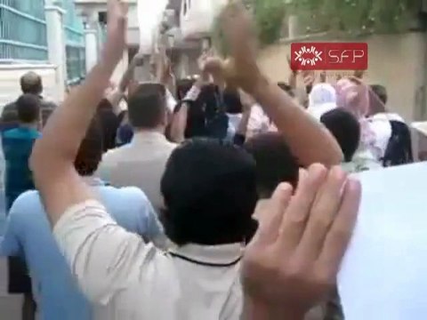 فري برس دمشق حي العسالي نصرة للرستن 2 10 2011