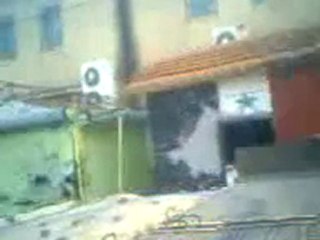 فري برس   الدبابات في مدينة الرستن في حمص