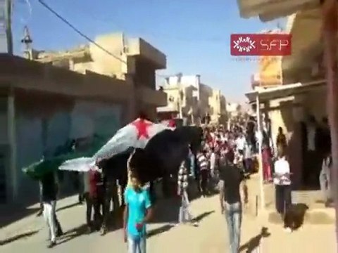 فري برس فري برس مظاهرة عامودا جمعة المجلس الوطني يمثلني 7 10 2011