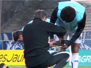 APRES MATCH : OLYMPIQUE DE MARSEILLE - HAVRE AC (CDF)