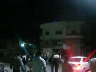 فري برس   ادلب   سرمين   مظاهرة تكبير الواحدة بعد منتصف الليل 10 10 2011