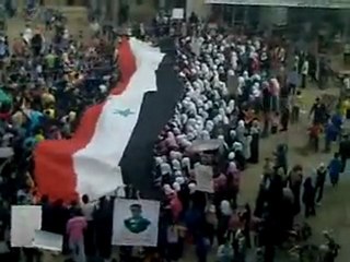 فري برس  درعا الحراك طلاب للابد ضد حكم الاسد  اغيثونا   13 10 2011