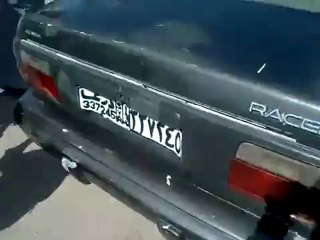 فري برس   سيارة امين فرع حزب درعا بعد طرده من نصيب 13 10 2011