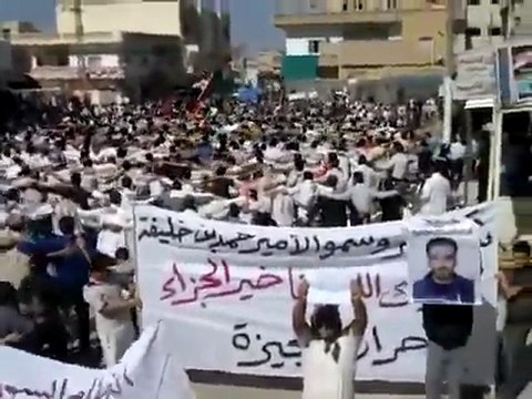 فري برس حوران الجيزة مظاهرة جمعة أحرار الجيش في 14 10 2011