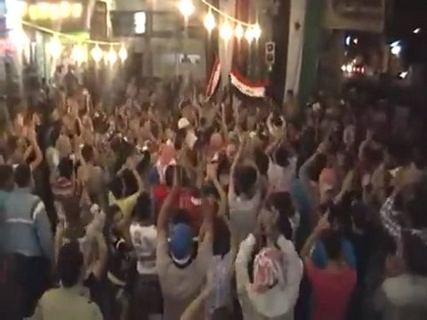 فري برس مسائية تدمر الشعب يريد اعدام السفاح 15 10 2011