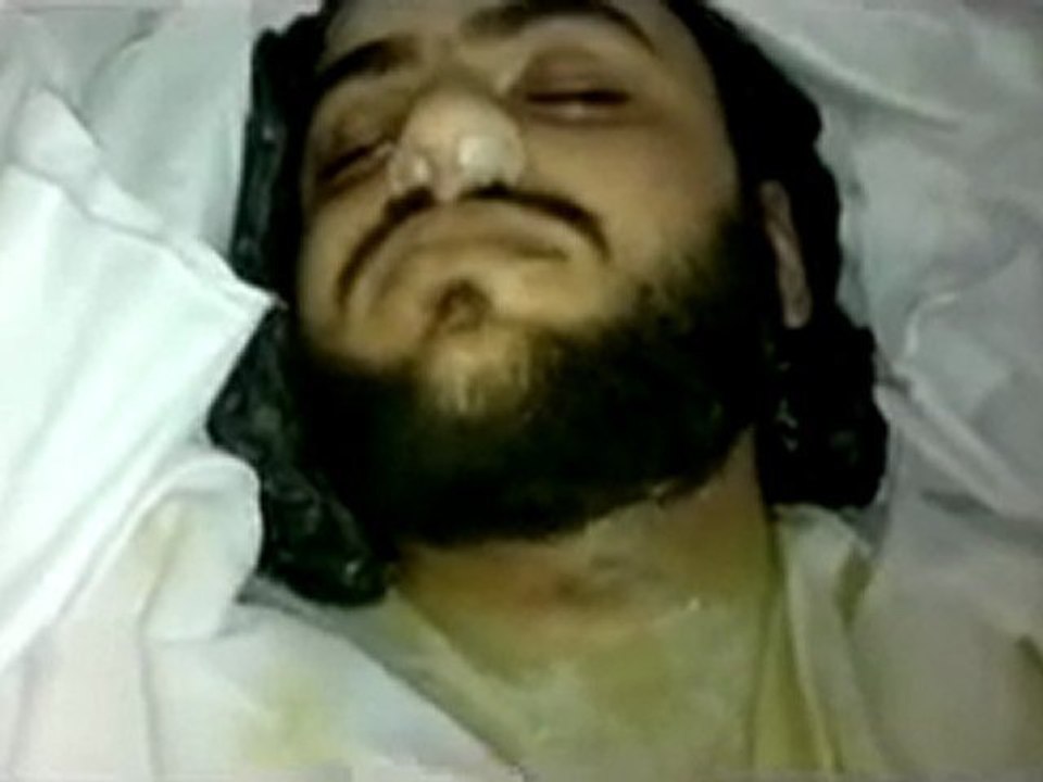 فري برس   حمص باب الدريب توديع الشهيد محمد سالم طيارة 17 10 2011