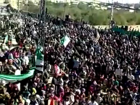 فري برس إدلب جبل الزاوية كنصفرة جمعة المهلة العربية21 10 2011