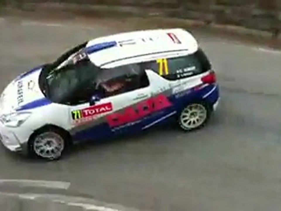 N°71 Cedric Robert Rallye Monte Carlo 2012 Col du Turini