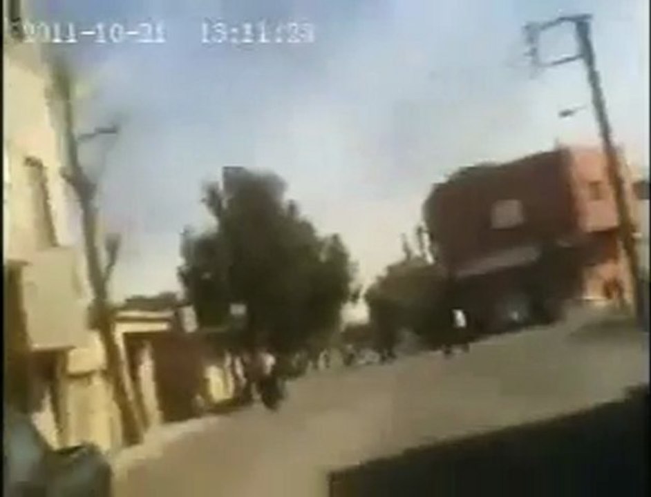 فري برس   ريف دمشق كناكر جمعة شهداء المهله العربية الانتشار الامني 21 10 2011 ج2