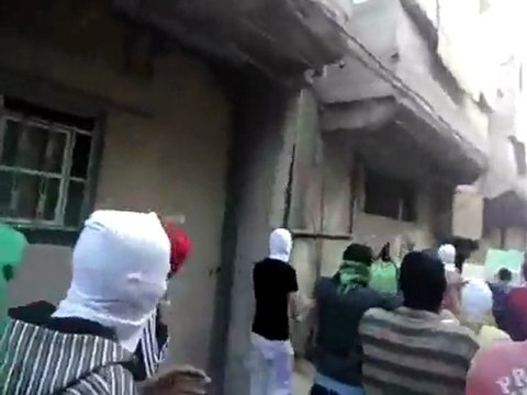 فري برس مظاهرة السيدة زينب جمعة شهداء المهلة العربية 21 10 2011 ج1