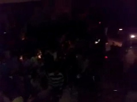 فري برس إدلب كفرومة مظاهرة مسائية ومباركة للشعب الليبي 23 10 2011