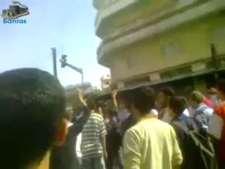 فري برس   بانياس مظاهرة طلابية 25 10 2011