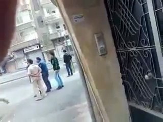 فري برس   حمص الميدان انتشار عصابات الاسد لأرهاب المدنيين ومنعهم من التظاهر 27 10 2011