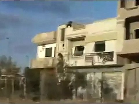 فري برس حمص باباعمرو آثار القصف المدفعي والدمار الذي خلفته عصابات الله الله يا عرب 29 10 2011 ‫ ج5