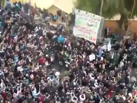 فري برس إدلب مظاهرة جمعة الله أكبر 4 11 2011