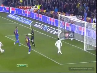 Barcelona vs Real Madrid 2:2 (Karim benzema)