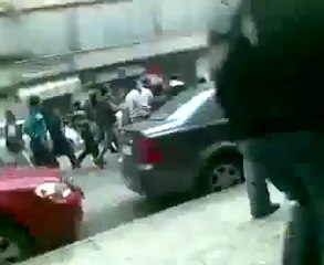 فري برس   حلب   صلاح الدين   مظاهرة و هجوم الشبيحة جمعة الله أكبر 4 11 2011