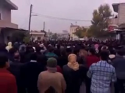 فري برس إدلب حاس مظاهرة السبت 5 11 2011 جـ1